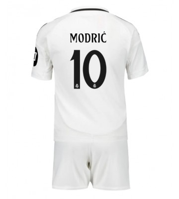 Real Madrid Luka Modric #10 Hemmatröja Barn 2024-25 Kortärmad (+ Korta byxor)